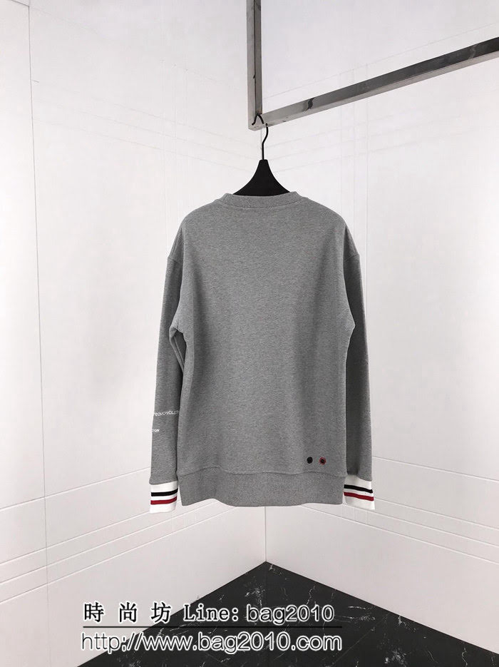 MONCLER蒙口 X 藤原浩聯名款 兩大品牌LOGO圖案刺繡設計 百搭款衛衣 情侶款 ydi1825